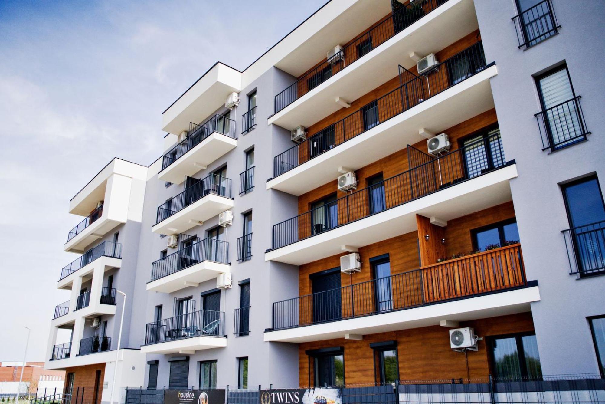 Ferienwohnung Apartament J&W Z Balkonem Zator Exterior foto